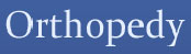 Ортопедія